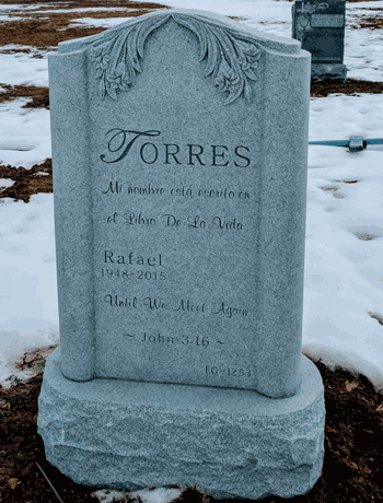 Duran Classic Serp 8 Headstone