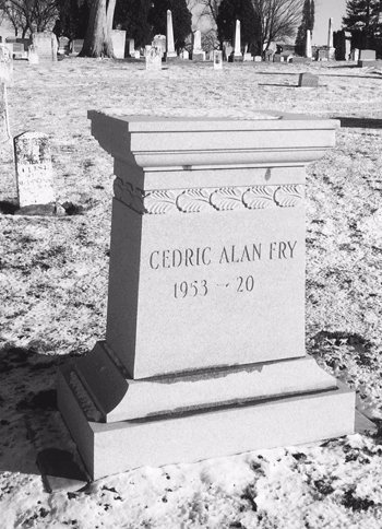 Fry Acanthus Headstone