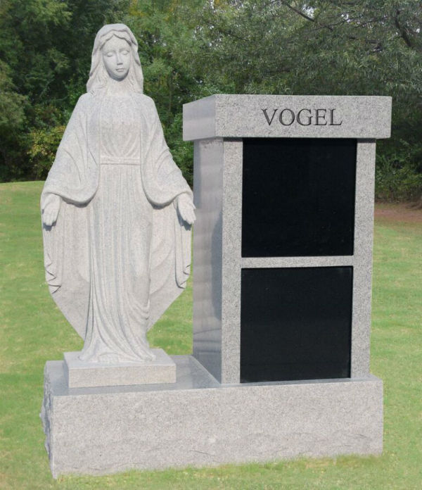 2 Niche Columbarium with Pedestal