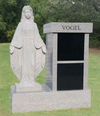 2 Niche Columbarium with Pedestal