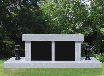 Ultima Two Niche Cremation Bench Deluxe