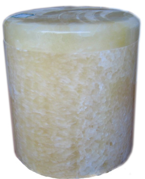 Yellow Marble Cremation Urn
