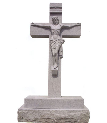 Crucifixion Headstone Set