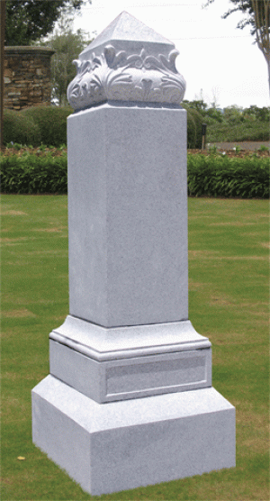 Leaf Top Obelisk Monument