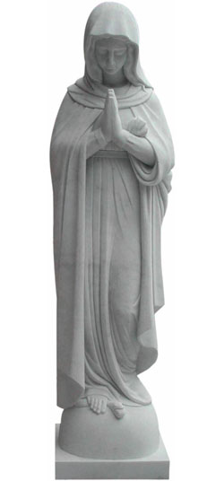 Mary Praying Statue