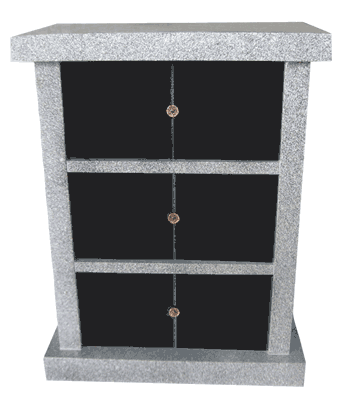 6 Niche Columbarium - Single Sided