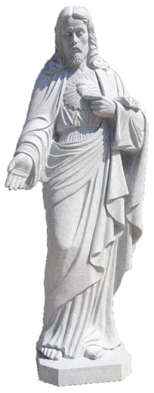 Jesus Sacred Heart Statue C
