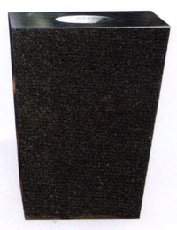 Tapered Granite Vase